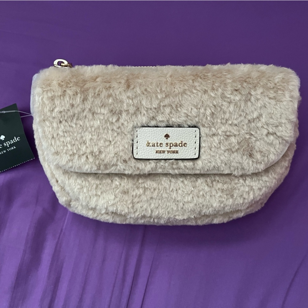 Kate Spade Rosie Faux Shearling Belt Bag